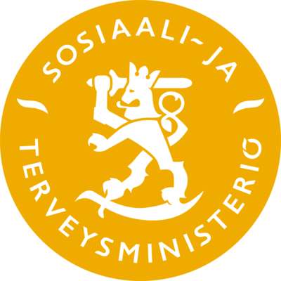 Suomen sosiaali- ja terveysministeriö logo