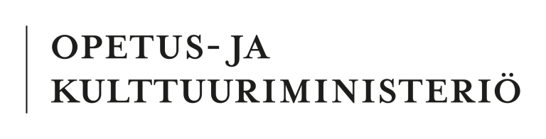 Logo. Opetus- ja kulttuuriministeriö.