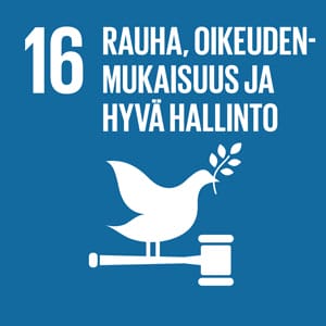 Rauha, oikeudenmukaisuus ja hyvä hallinto